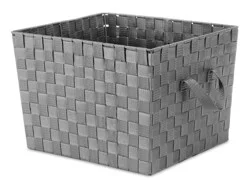 Everyday Living Woven Storage Tote - Large - Gray