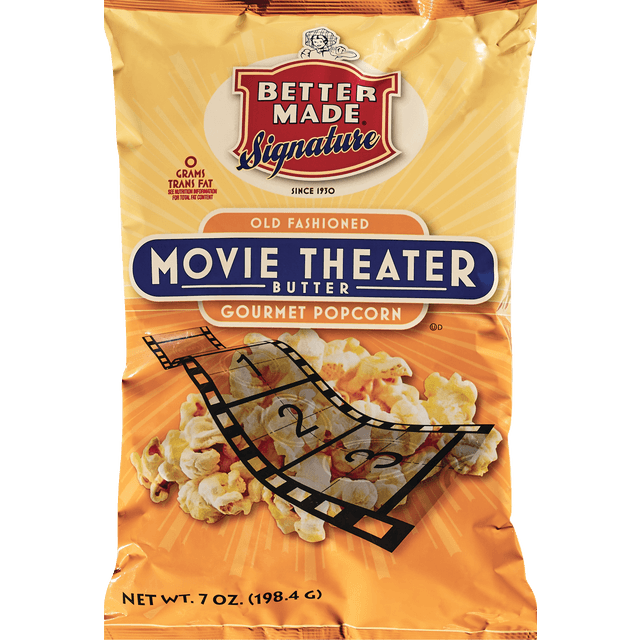 slide 1 of 1, Better Made Movie Theater Butter Popcorn, 6 oz