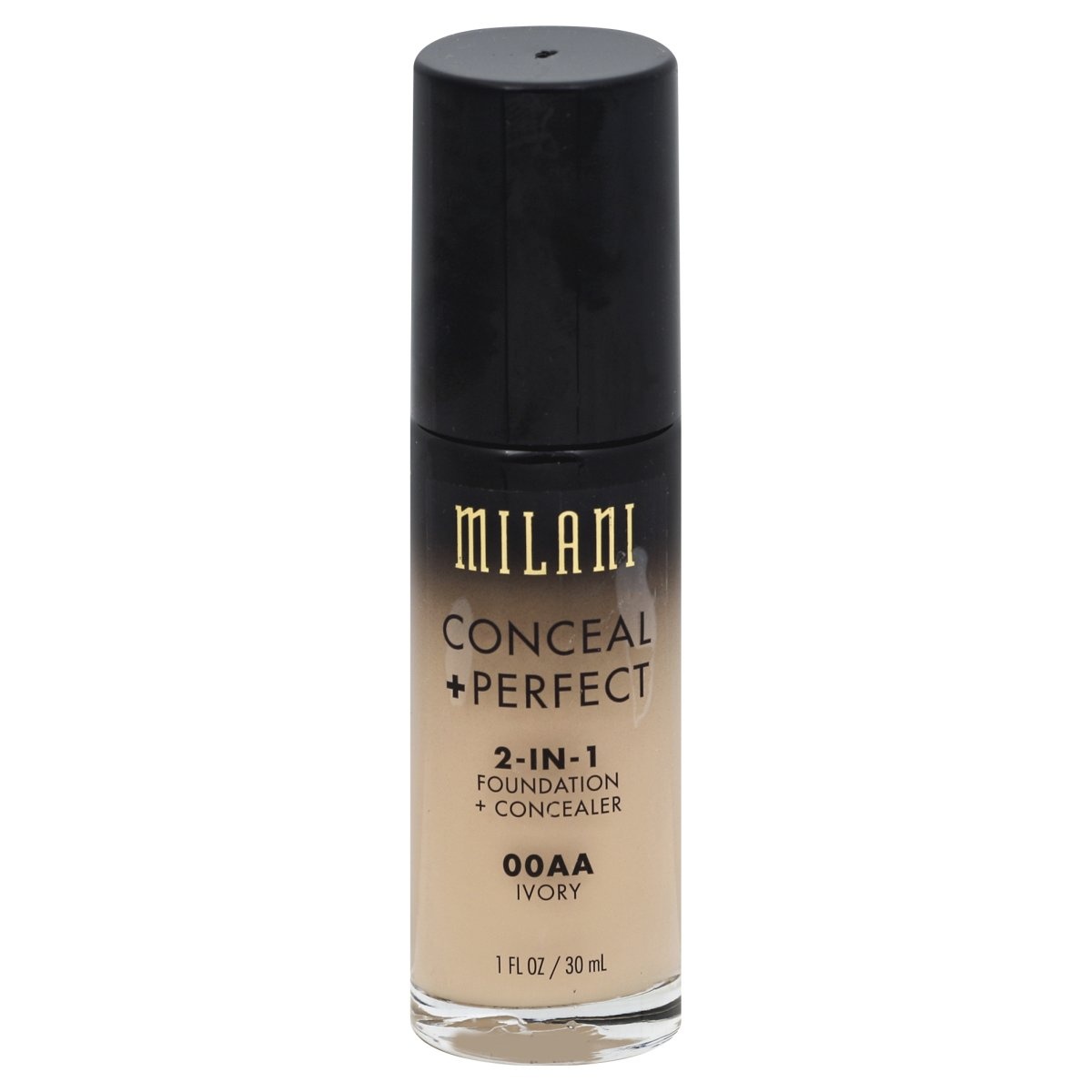 slide 1 of 2, Milani Conceal & Perfect 2-In-1 Ivory, 1 fl oz
