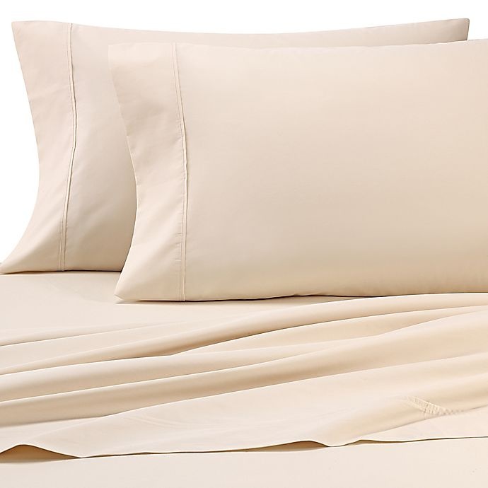 slide 1 of 1, Heartland HomeGrown 325-Thread-Count Cotton Percale Twin Flat Sheet - Ivory, 1 ct
