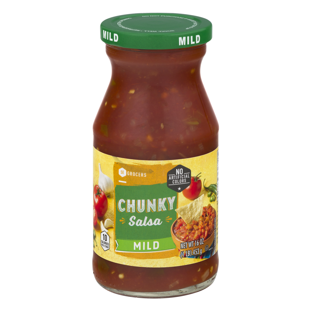 slide 1 of 1, SE Grocers Thik Chnky Mld Salsa, 16 oz