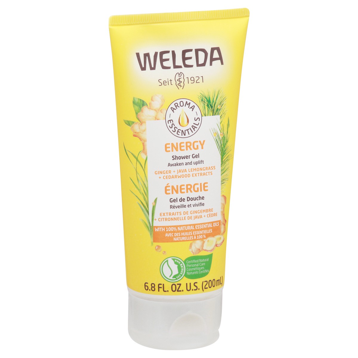 slide 6 of 9, Weleda Gel Shower Energy Essential, 6.8 fl oz