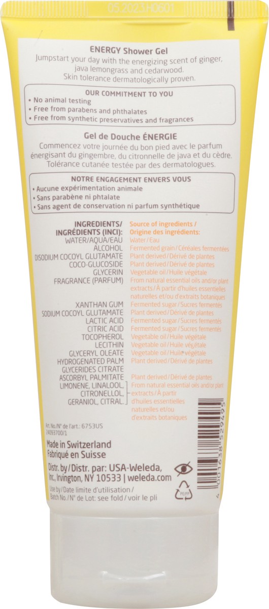 slide 5 of 9, Weleda Gel Shower Energy Essential, 6.8 fl oz
