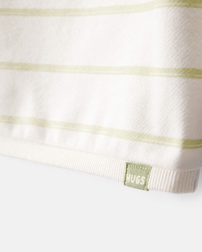 slide 3 of 3, Carter's Baby Boy DayDream Fleece Long-Sleeve Pullover Sweatshirt - Ivory Ivory 6M, 1 ct