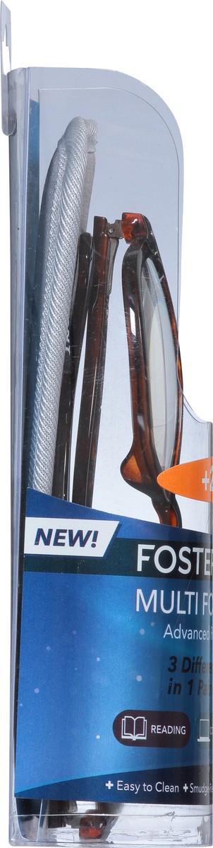 slide 7 of 11, Foster Grant +2.50 Conan Multi Focus Plus Advanced Reading Glasses 1 ea, 1 ea