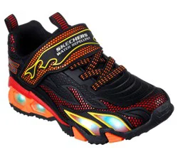 Skechers Hydro Lights Black/Red, 11