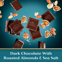 slide 9 of 13, GHIRARDELLI Intense Dark Chocolate Squares, Sea Salt Almond, 4.12 oz Bag, 4.12 oz