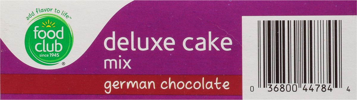 slide 2 of 11, Food Club German Chocolate Deluxe Cake Mix, 16.5 oz