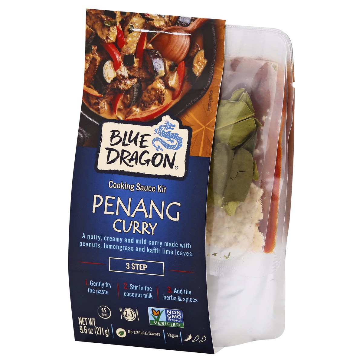 slide 4 of 11, Blue Dragon Penang Curry Cooking Sauce Kit 9.6 oz, 9.6 oz