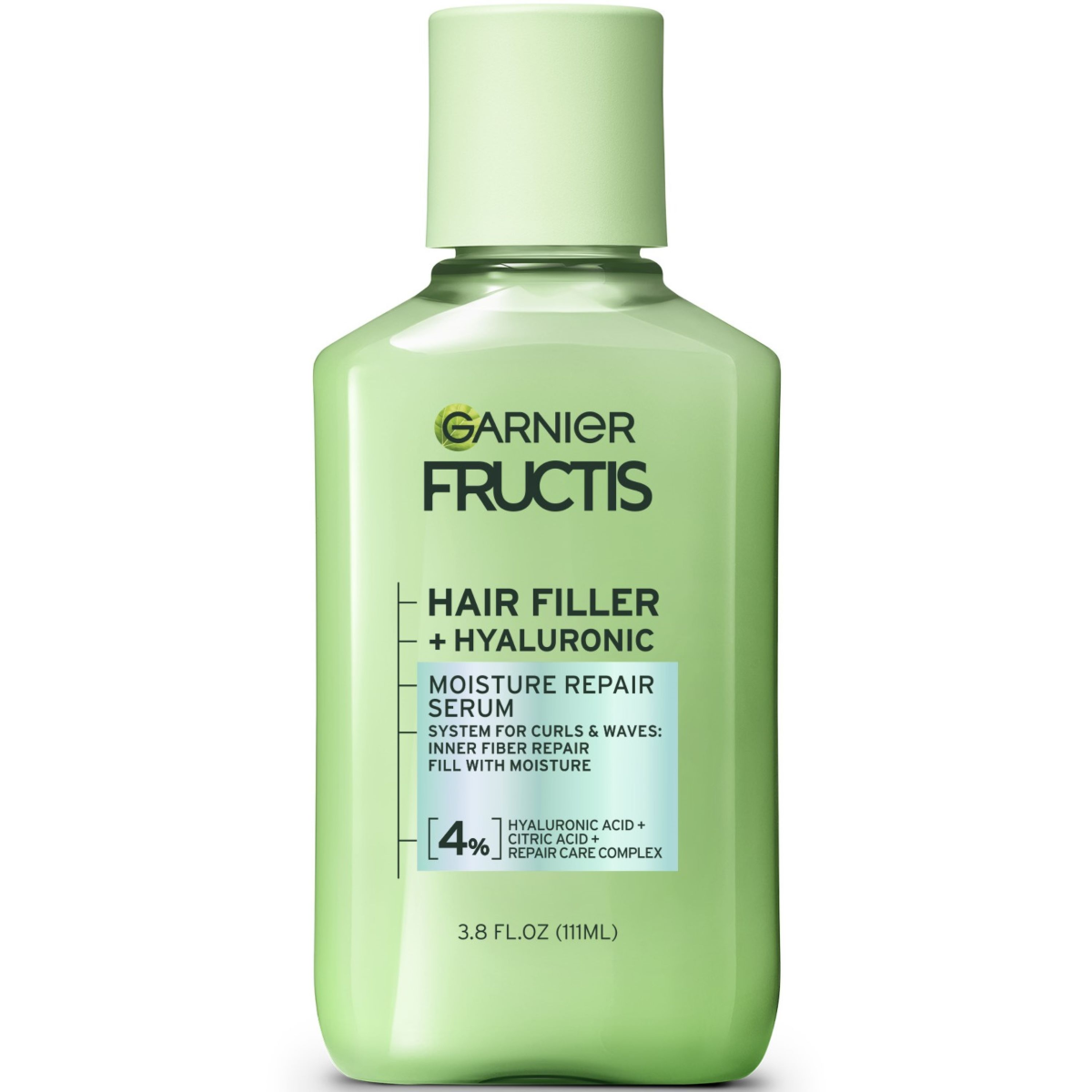 slide 1 of 17, Garnier Fructis Hair Filler Moisture Repair Hair Serum for Curly Hair - 3.75 fl oz, 3.75 oz