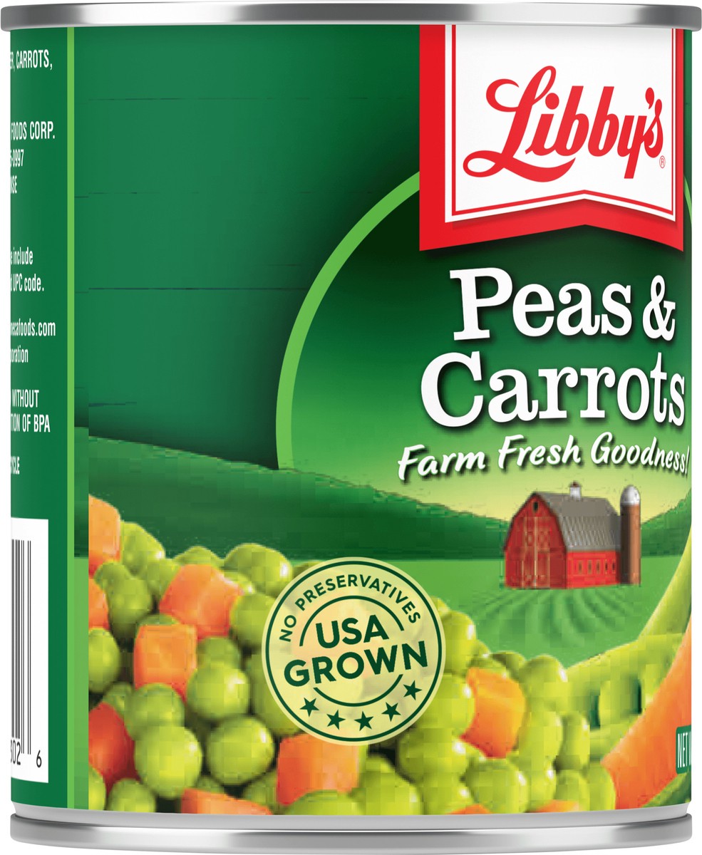 slide 4 of 5, Libby's Peas & Carrots 8.5 oz. Can, 8.5 oz