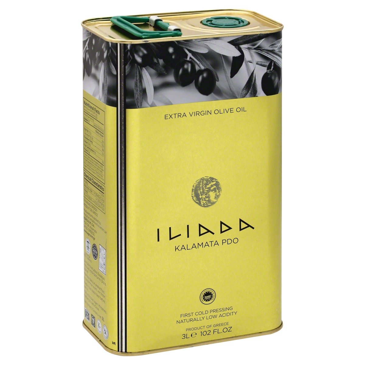 slide 1 of 4, Iliada Extra Virgin Olive Oil, 102 fl oz
