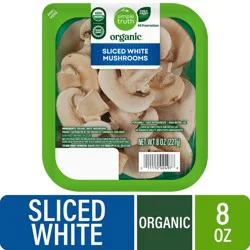 Simple Truth Organic Sliced White Mushrooms