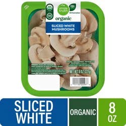 Simple Truth Organic Sliced White Mushrooms