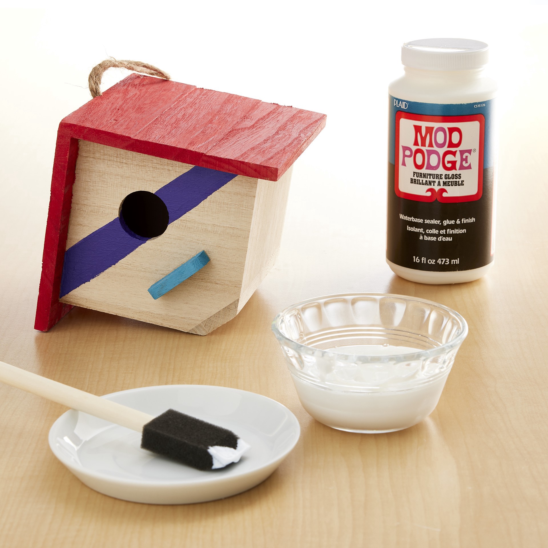 slide 2 of 4, Mod Podge Furniture Gloss, 16 fl oz