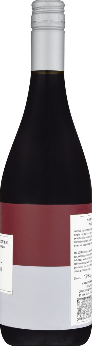 slide 4 of 9, Christopher Michael Pinot Noir, 750 ml