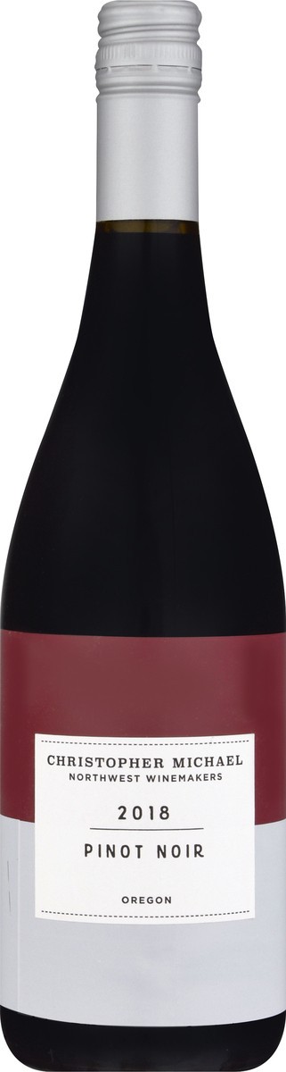 slide 9 of 9, Christopher Michael Pinot Noir, 750 ml