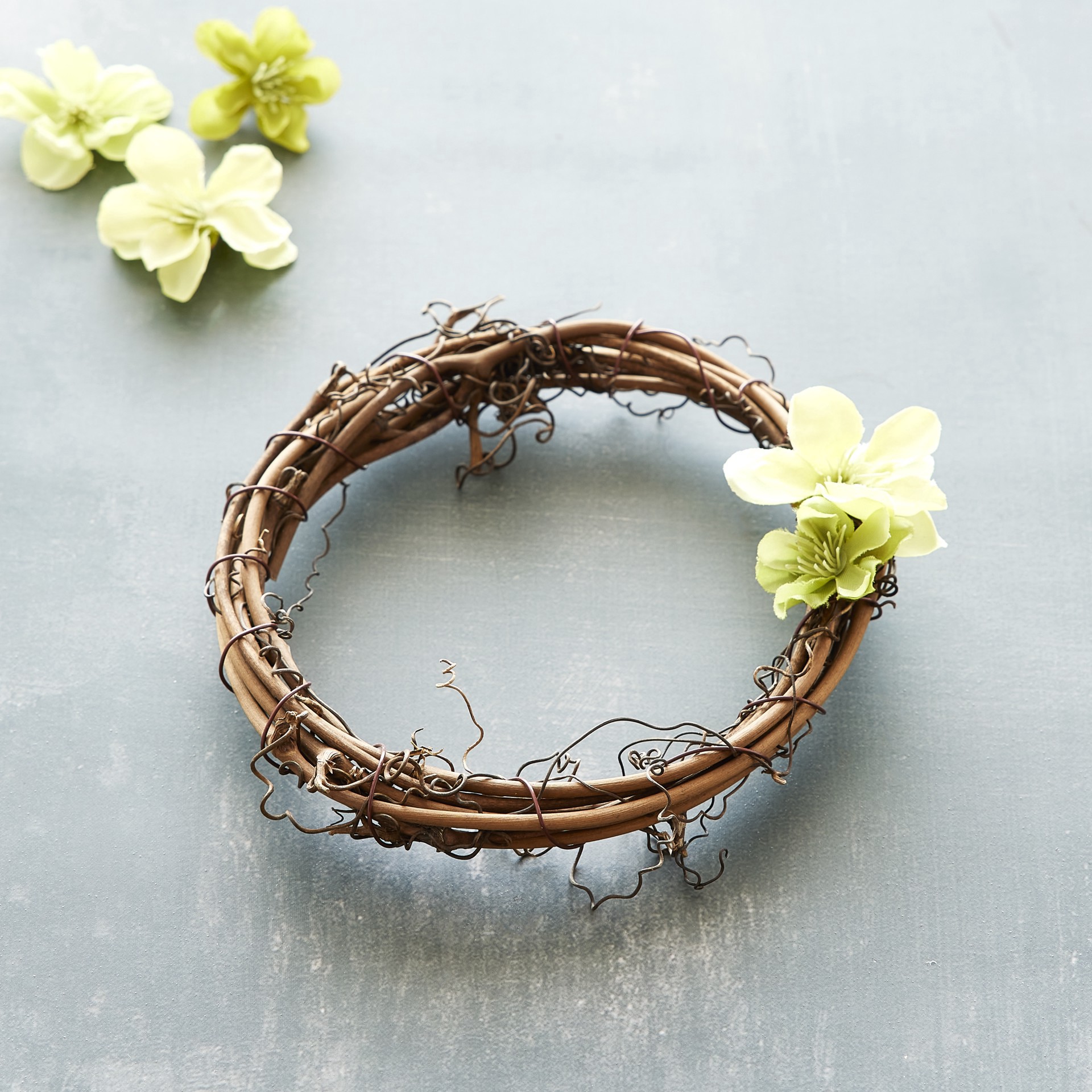 slide 2 of 2, 6" Natural Grapevine Wreath By Ashland, 6 in