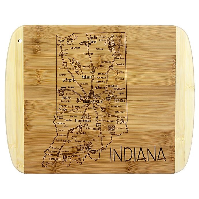 slide 1 of 1, Totally Bamboo Indiana Slice of Life Cutting Board, 1 ct