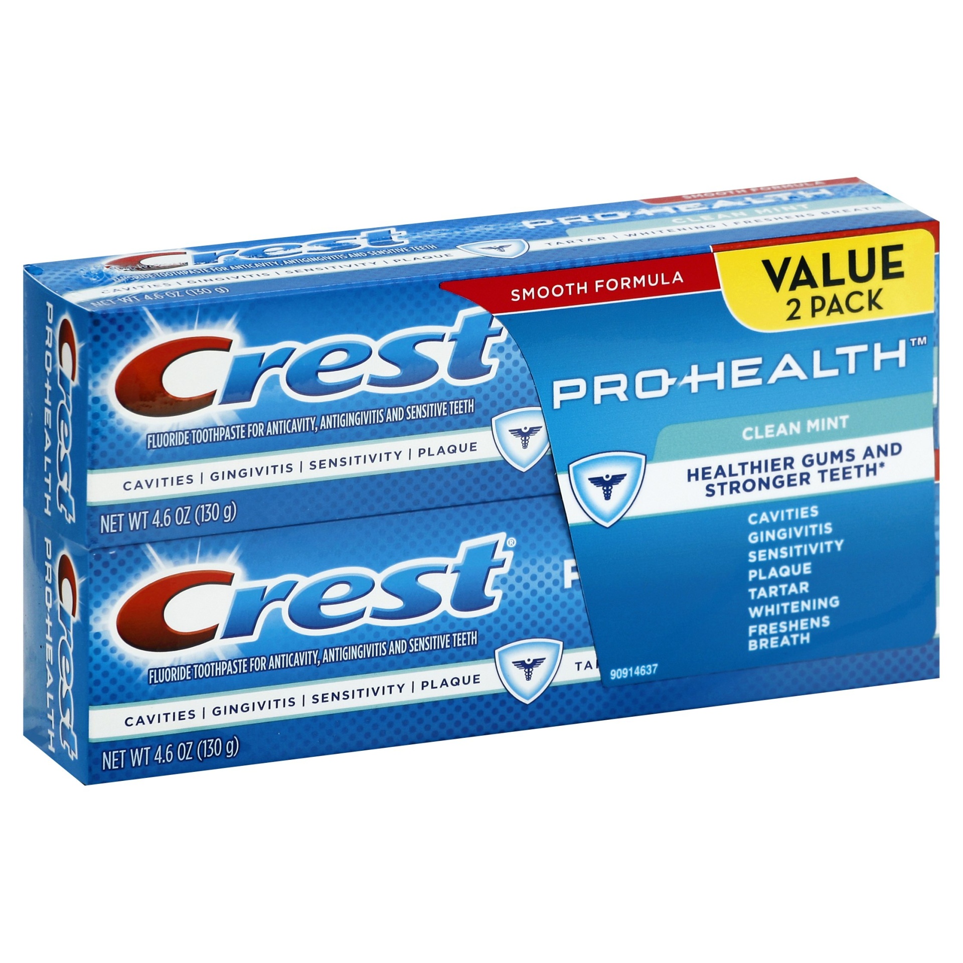 Crest Prohealth Original Clean Mint Toothpaste 2 ct; 5.1 oz Shipt