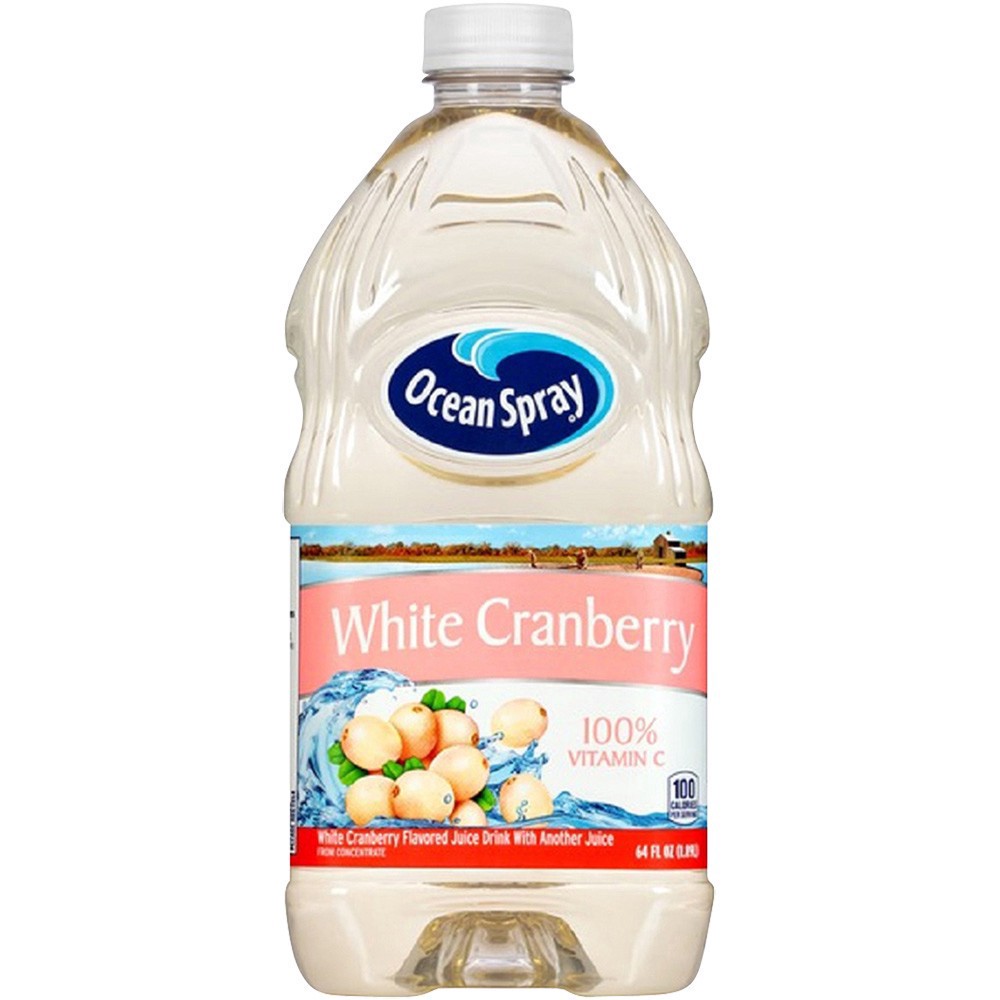 slide 1 of 1, Ocean Spray White Cran Cocktail, 64 oz