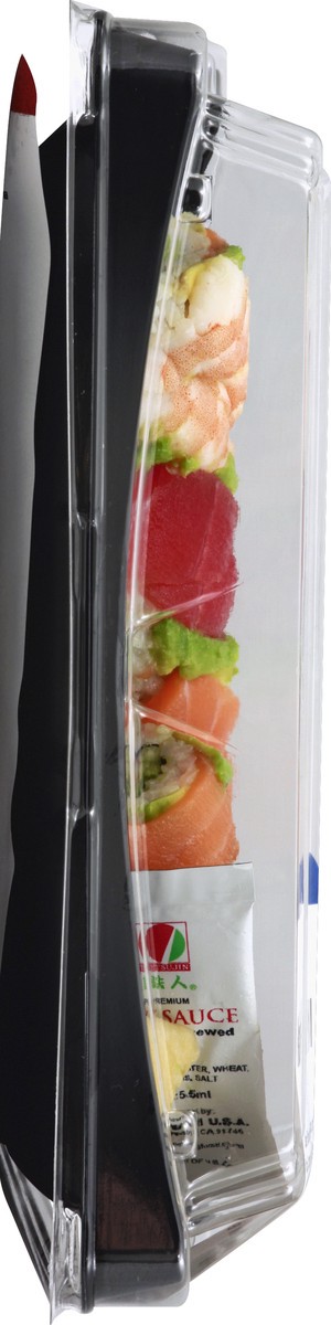 slide 2 of 4, Sushic Rainbow Roll 1 ea, 1 ct