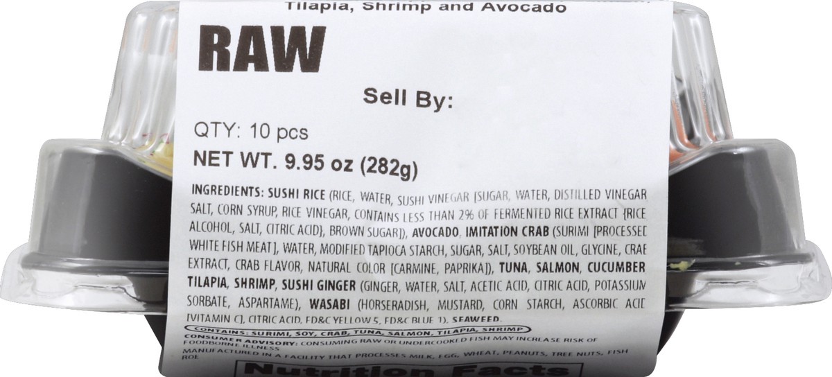 slide 3 of 4, Sushic Rainbow Roll 1 ea, 1 ct