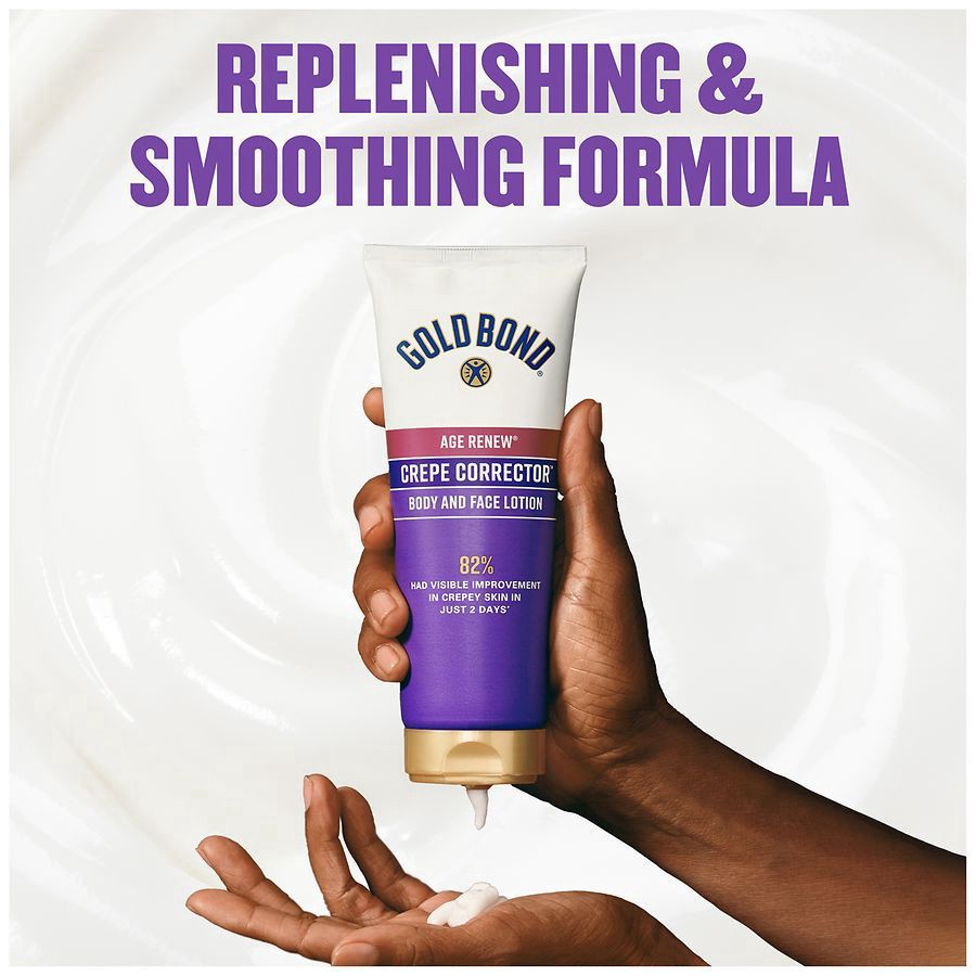 slide 4 of 5, Gold Bond Age Renew Duo Body & Face Lotion 2 - 4.3 oz Tubes, 2 ct