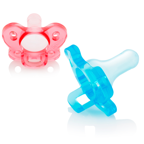 slide 1 of 1, Dr. Brown's Pacifier All Silicone, 2 ct