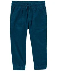 Carter's Baby Pull-On Corduroy Pants Turquoise 12M