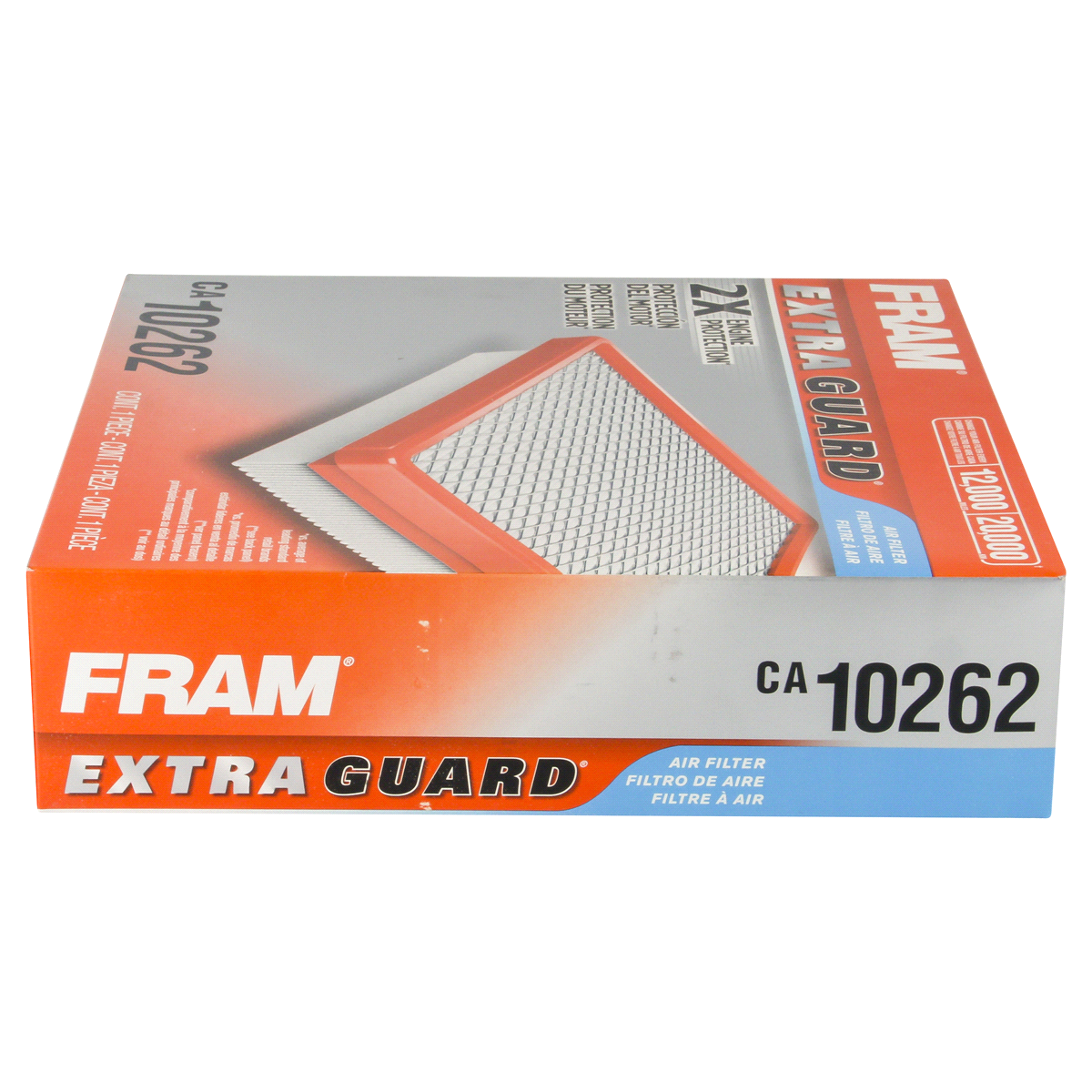 slide 3 of 6, Fram Extra Guard Air Filter CA10262, 1 ct