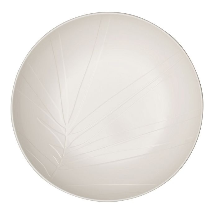 slide 2 of 7, Villeroy & Boch It's My Match Leaf Serving Bowl - White, 1 ct