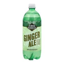 First Street Ginger Ale - 1 liter