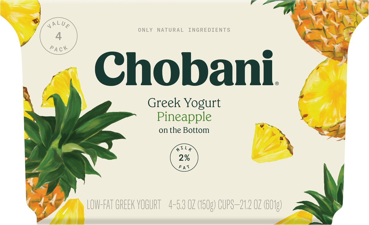 slide 5 of 9, Chobani Yogurt, 4 ct