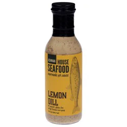 Ashman House Seafood Lemon Dill Marinade and Sauce 12 fl oz