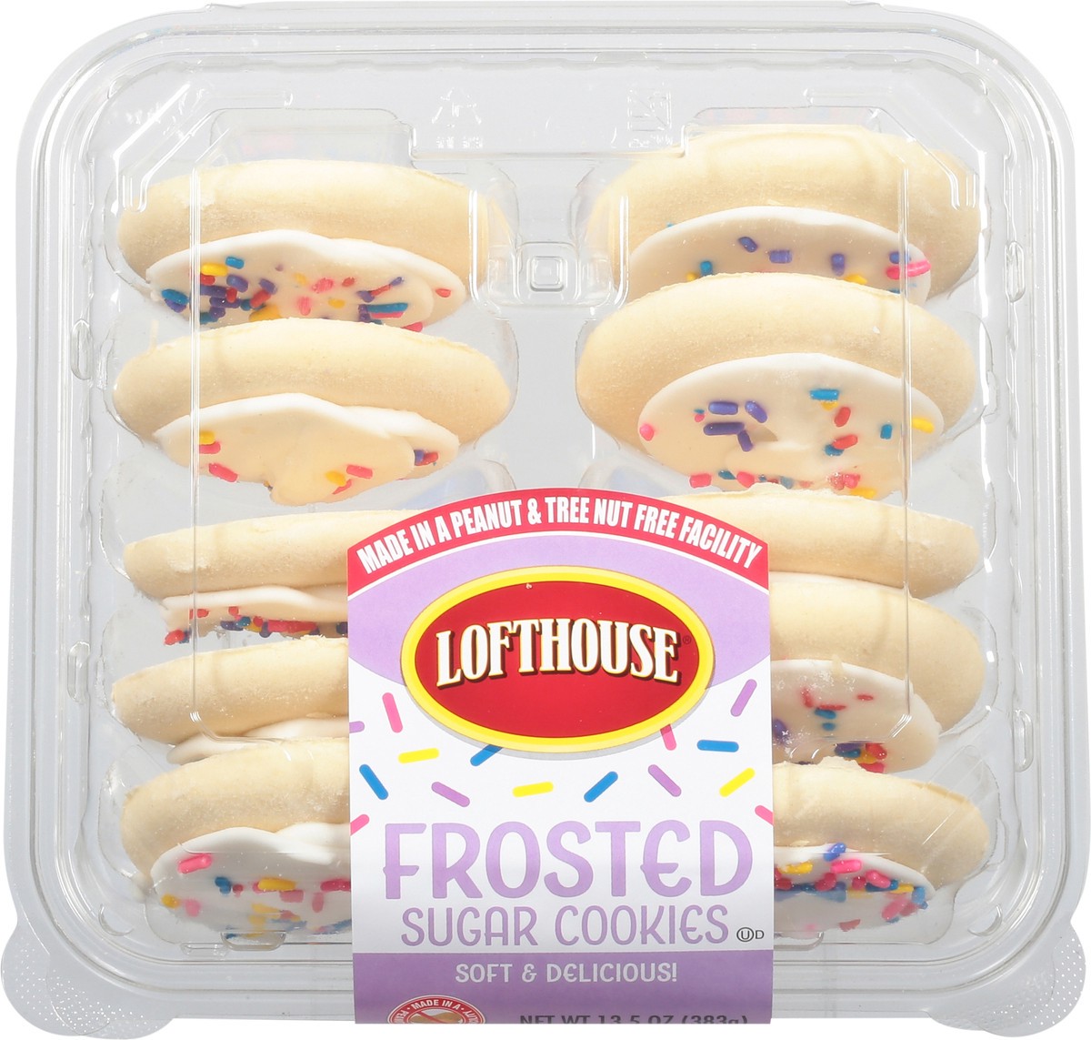 slide 2 of 12, Lofthouse Frosted Sugar Cookies 13.5 oz, 13.5 oz