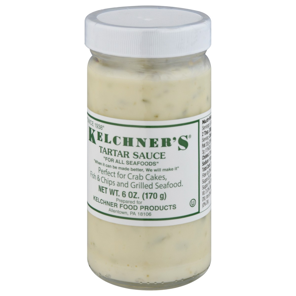 slide 11 of 13, Kelchner's Tartar Sauce 6 oz, 6 oz