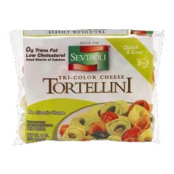 Seviroli Tortellini Tri-Color with Cheese