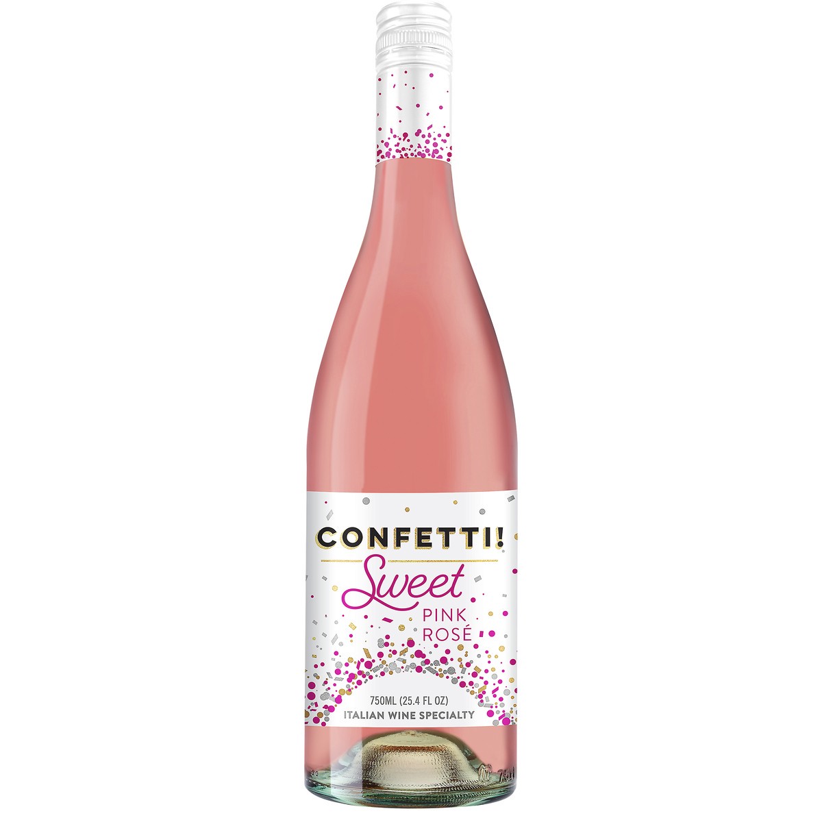 slide 1 of 11, CONFETTI! Sweet Pink Rose, 750ml, 750 ml