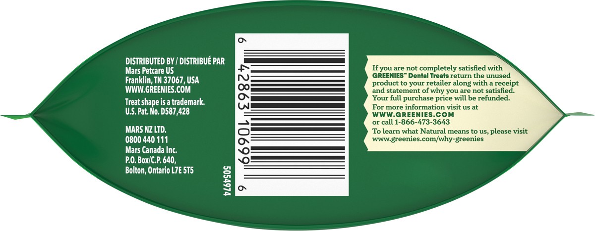 slide 5 of 9, Greenies Regular Original Dental Treats 3 ea, 3 ct