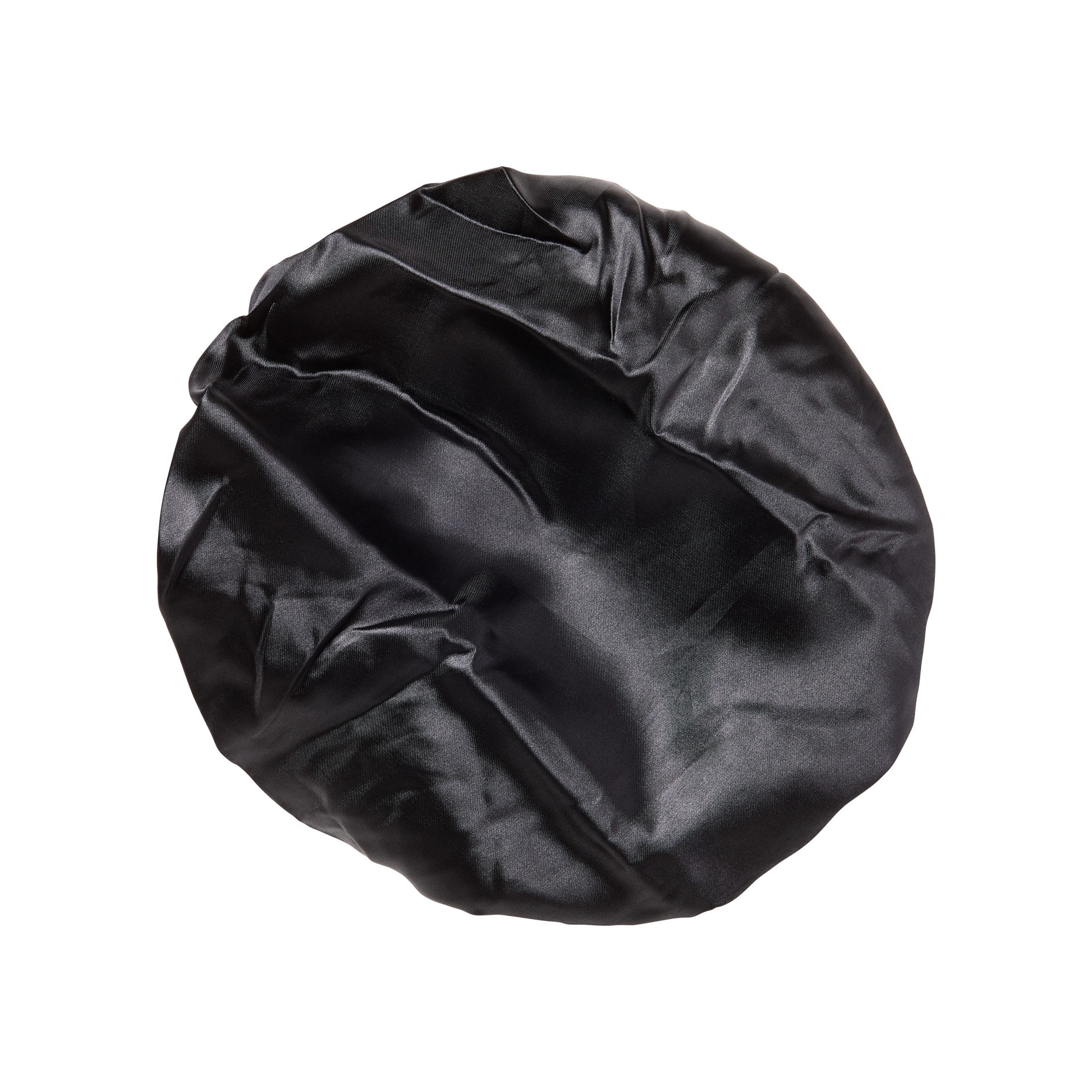 slide 5 of 5, KISS COLORS & CARE KISS Silky Satin Bonnet Cap X-Large, Black, 1 Count, 1 ct