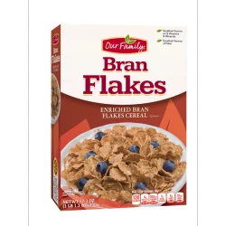 Our Family Cereal High Fiber Bran Flakes