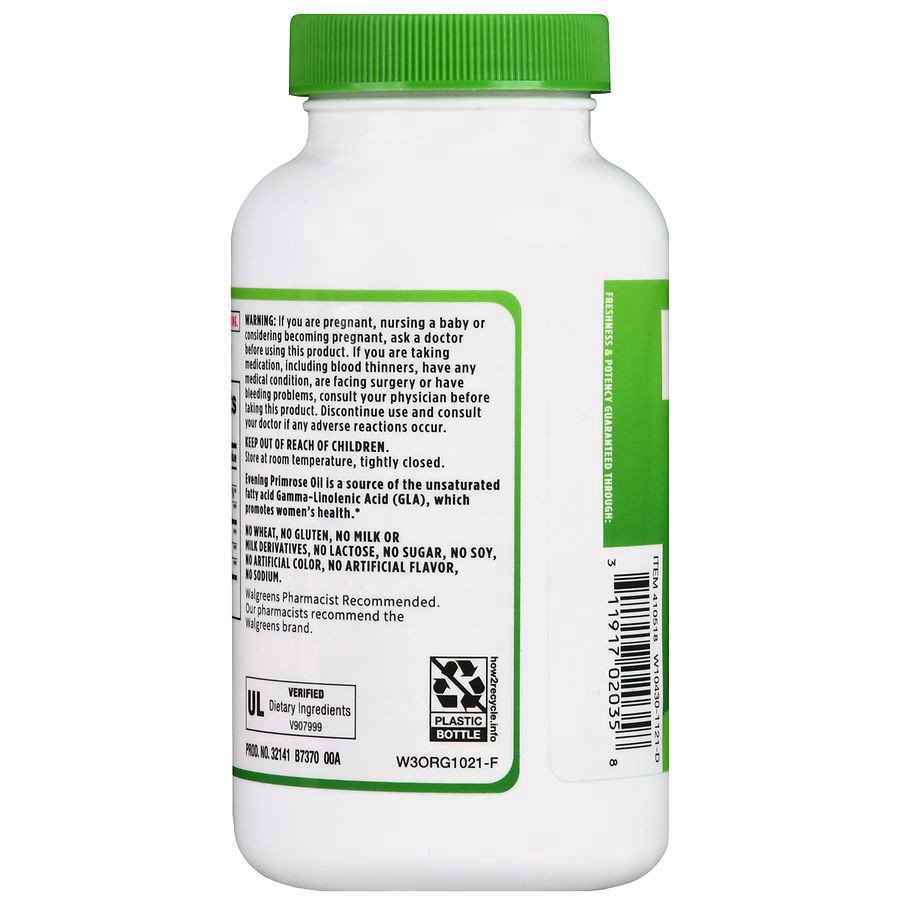 slide 4 of 5, Walgreens Evening Primrose 1000 mg, 90 ct