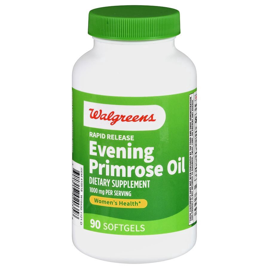 slide 1 of 5, Walgreens Evening Primrose 1000 mg, 90 ct