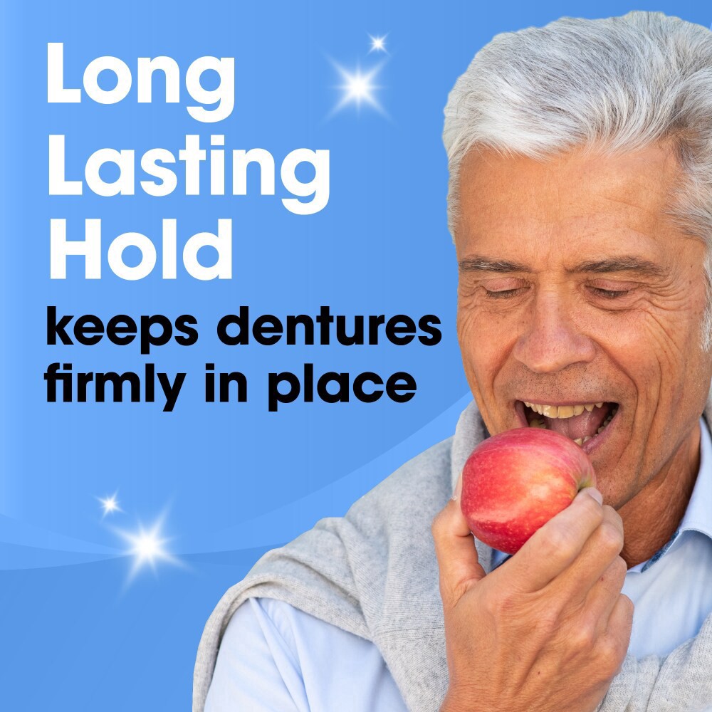 slide 3 of 4, Kroger Denture Adhesive Cream, 2.4 oz