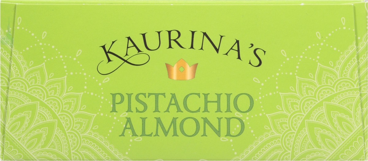 slide 14 of 14, Kaurina's Indian Ice Cream Pistachio Almond Mini Kulfi Pops 4 - 1.6 oz Each, 4 ct