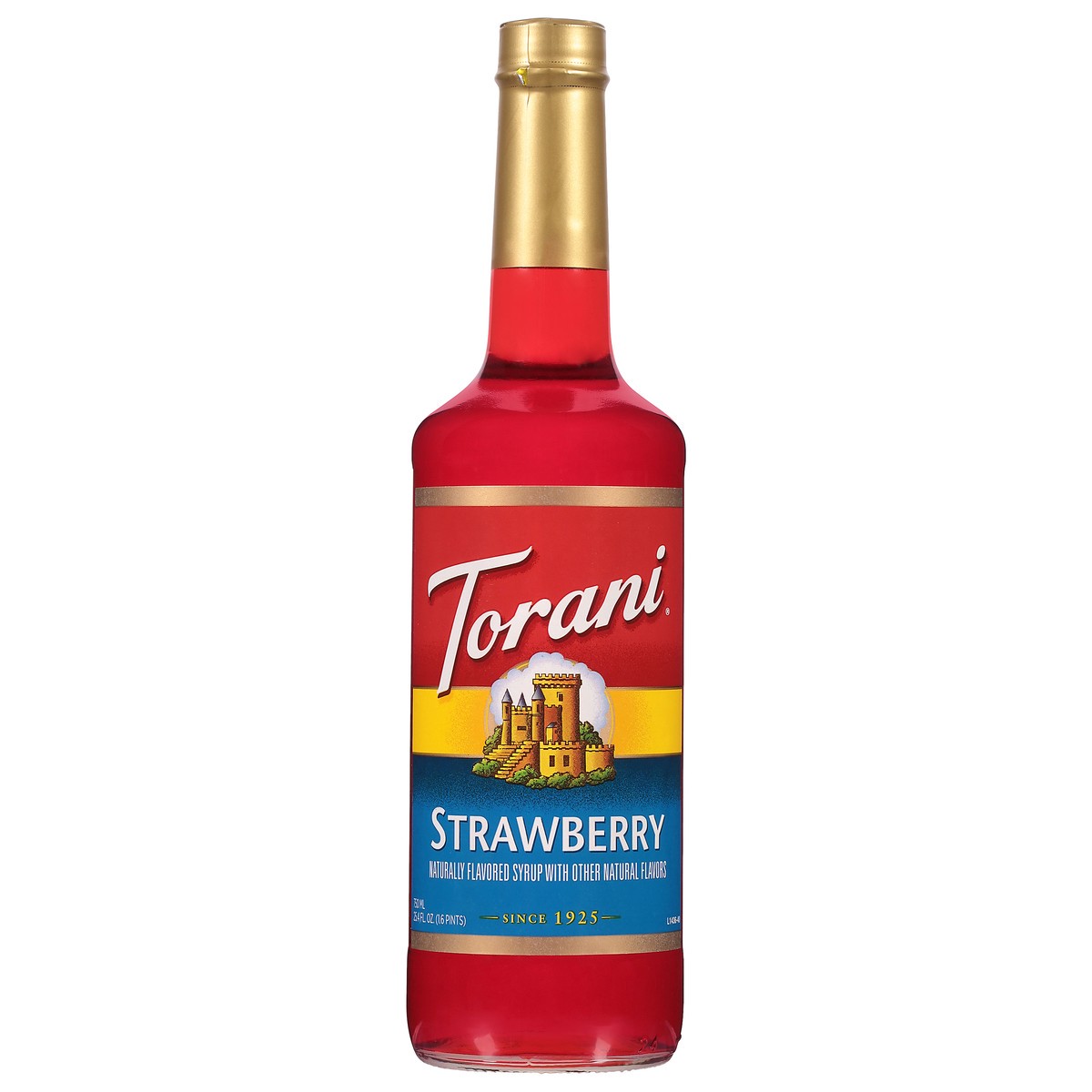 slide 8 of 14, Torani Strawberry Coffee Syrup - 25.4 fl oz, 25.4 fl oz