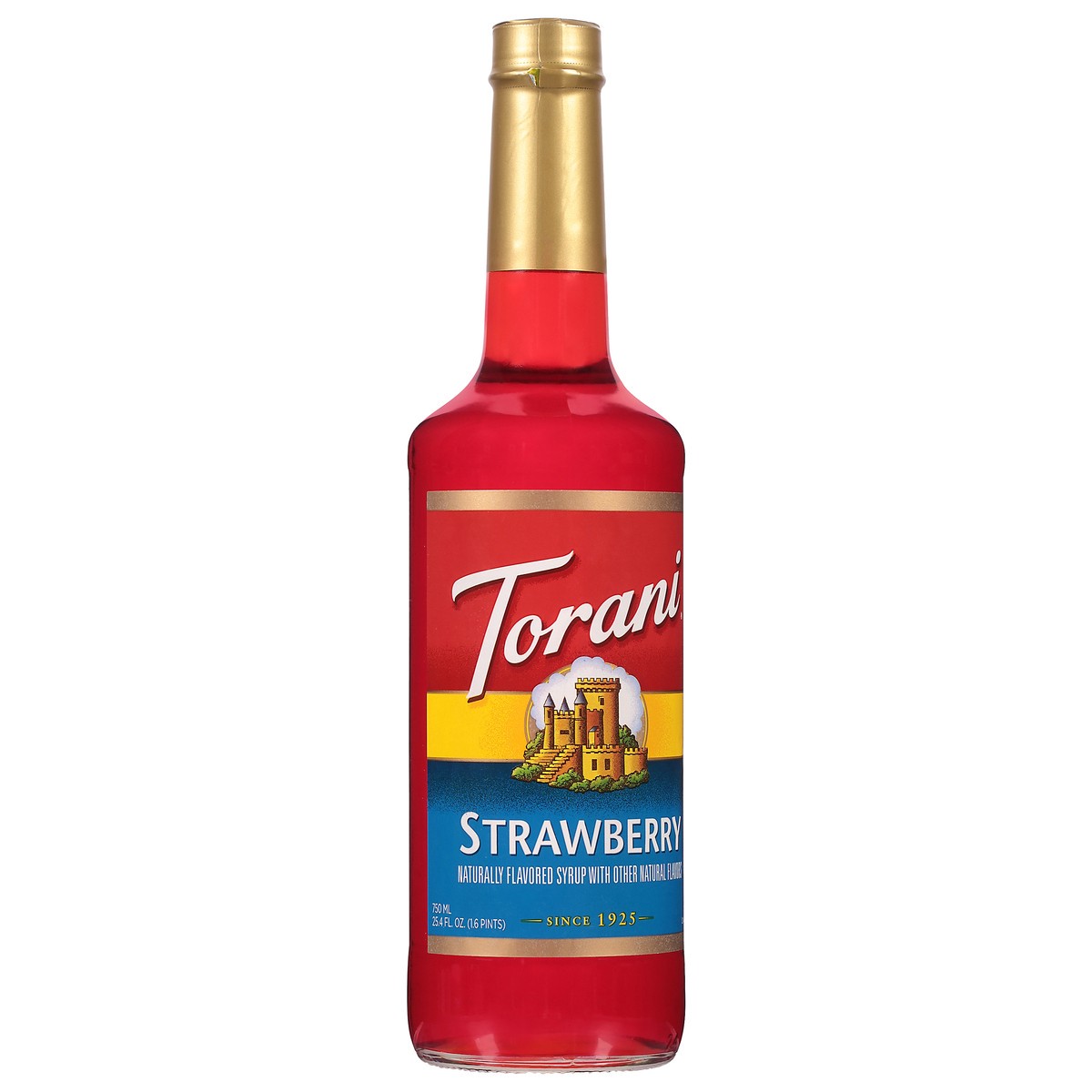 slide 5 of 14, Torani Strawberry Coffee Syrup - 25.4 fl oz, 25.4 fl oz