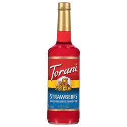Torani Strawberry Coffee Syrup - 25.4 fl oz