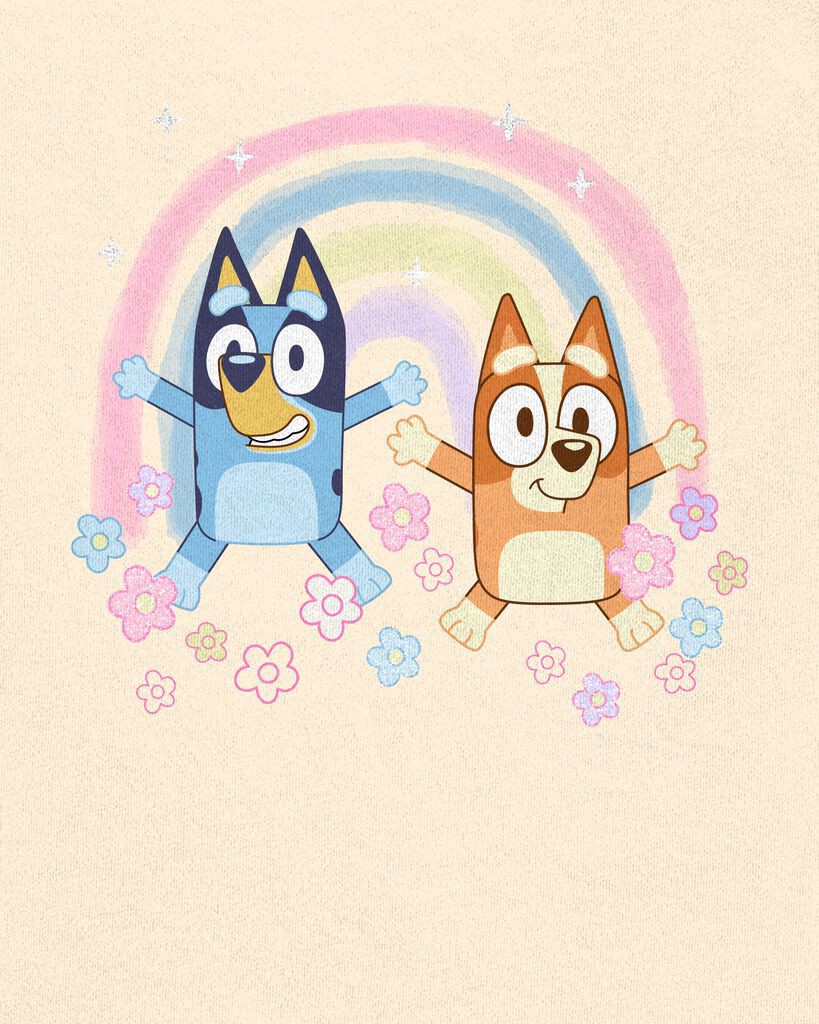 slide 2 of 3, Carter's Carters Toddler Bluey Tee Cream 2T, 2T